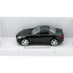 Mercedes-Benz SLK55 AMG - Svart - Rastar - 9 cm