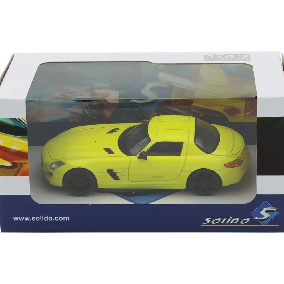 Mercedes-Benz SLS AMG - 2010 - Gul - Solido - 1:43