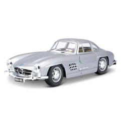 Mercedes-Benz 300 SL - 1954 - Silver - Bburago - 1:24