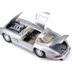 Mercedes-Benz 300 SL - 1954 - Silver - Bburago - 1:24