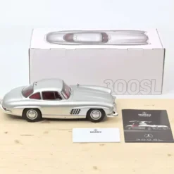 Mercedes-Benz 300 SL - 1954 - Silver - Norev - 1:12