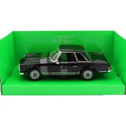 1963 Mercedes-Benz 230 SL - Svart - Welly - 1:24