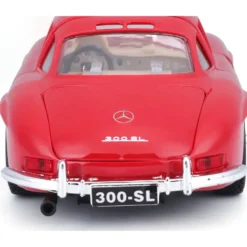 Mercedes-Benz 300 SL (1954) - W198 - Röd - Bburago - 1:24
