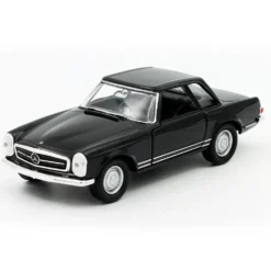 Mercedes-Benz 230 SL (W113) - Svart - Welly - 1:34