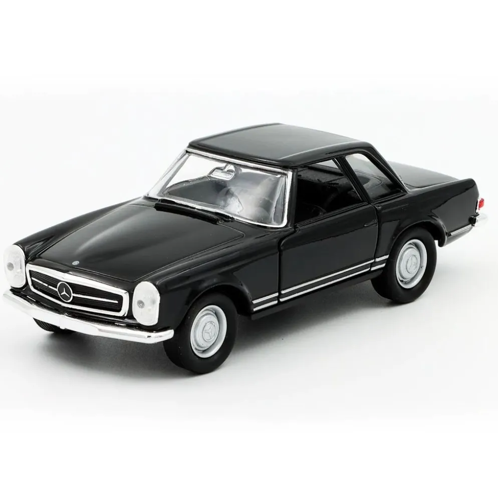 Mercedes-Benz 230 SL (W113) - Svart - Welly - 1:34