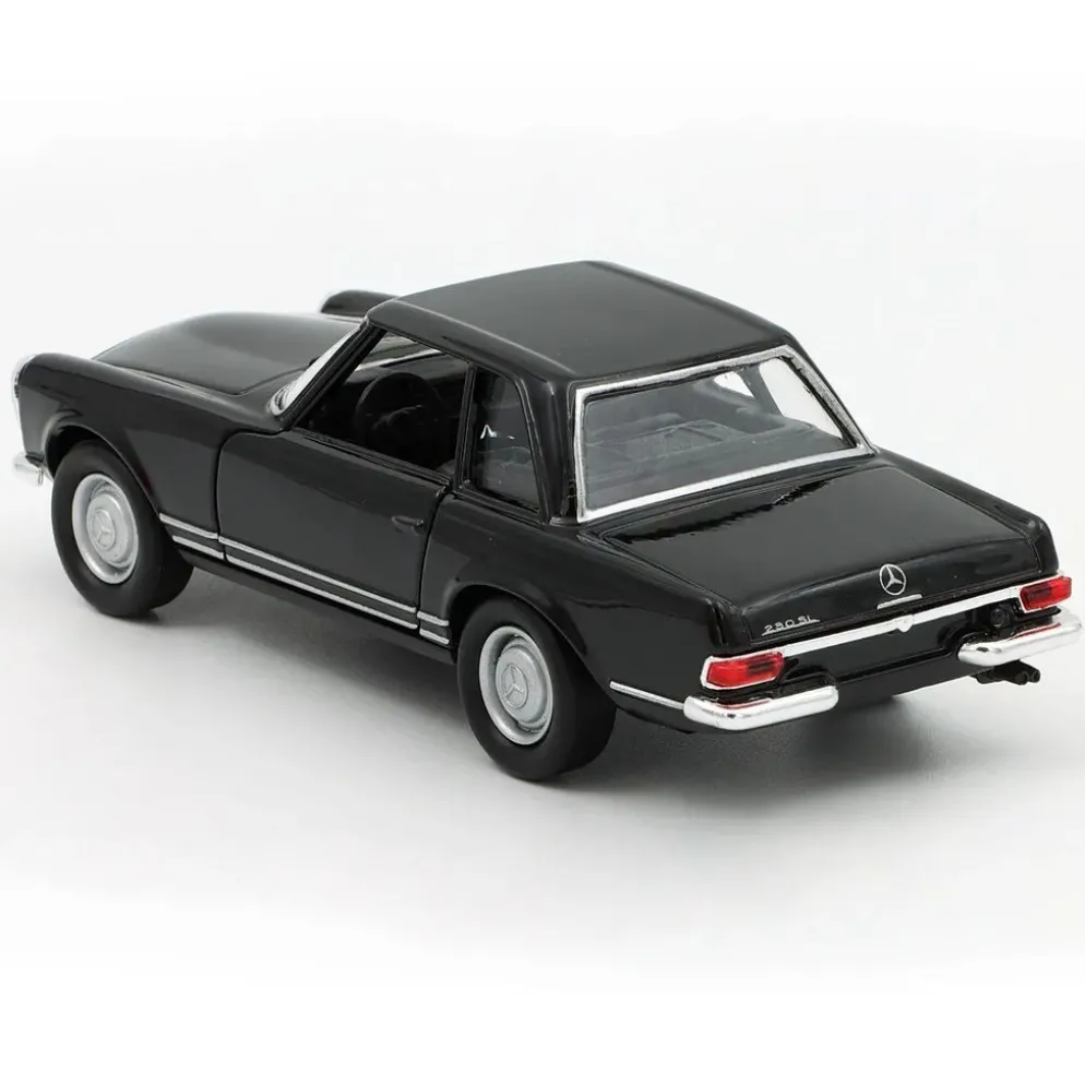 Mercedes-Benz 230 SL (W113) - Svart - Welly - 1:34