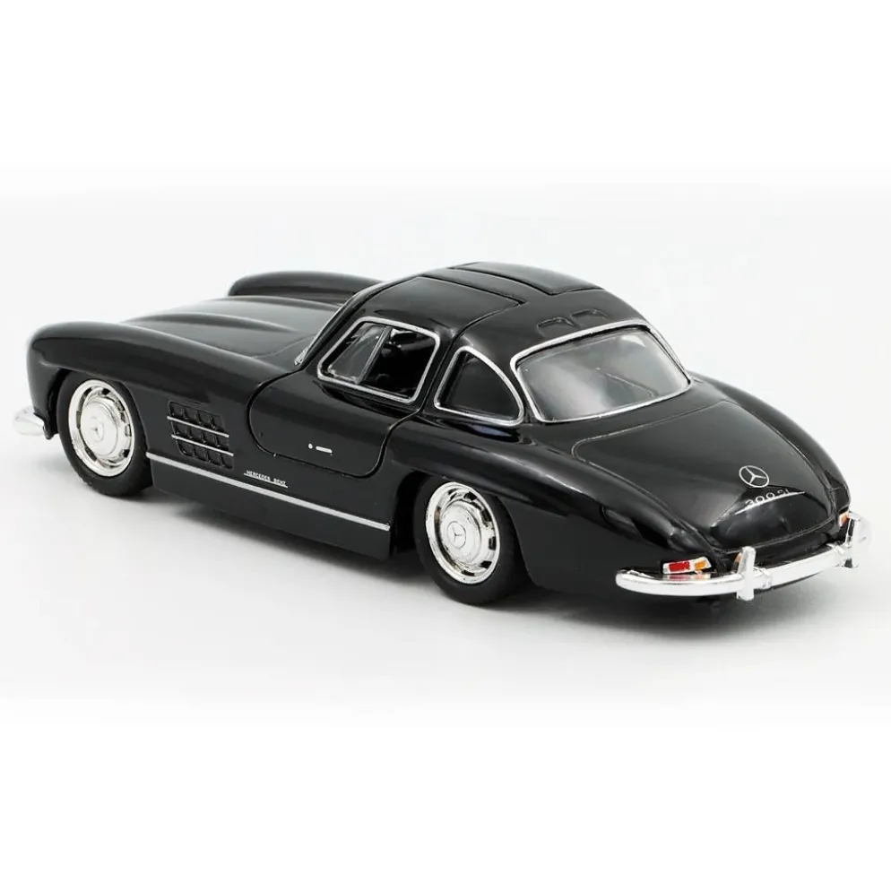 Mercedes-Benz 300 SL (W194) - Svart - Welly - 1:34