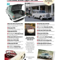 Mercedes-Benz 1950-60-tal - Klassikers Samlarserie - Tidning