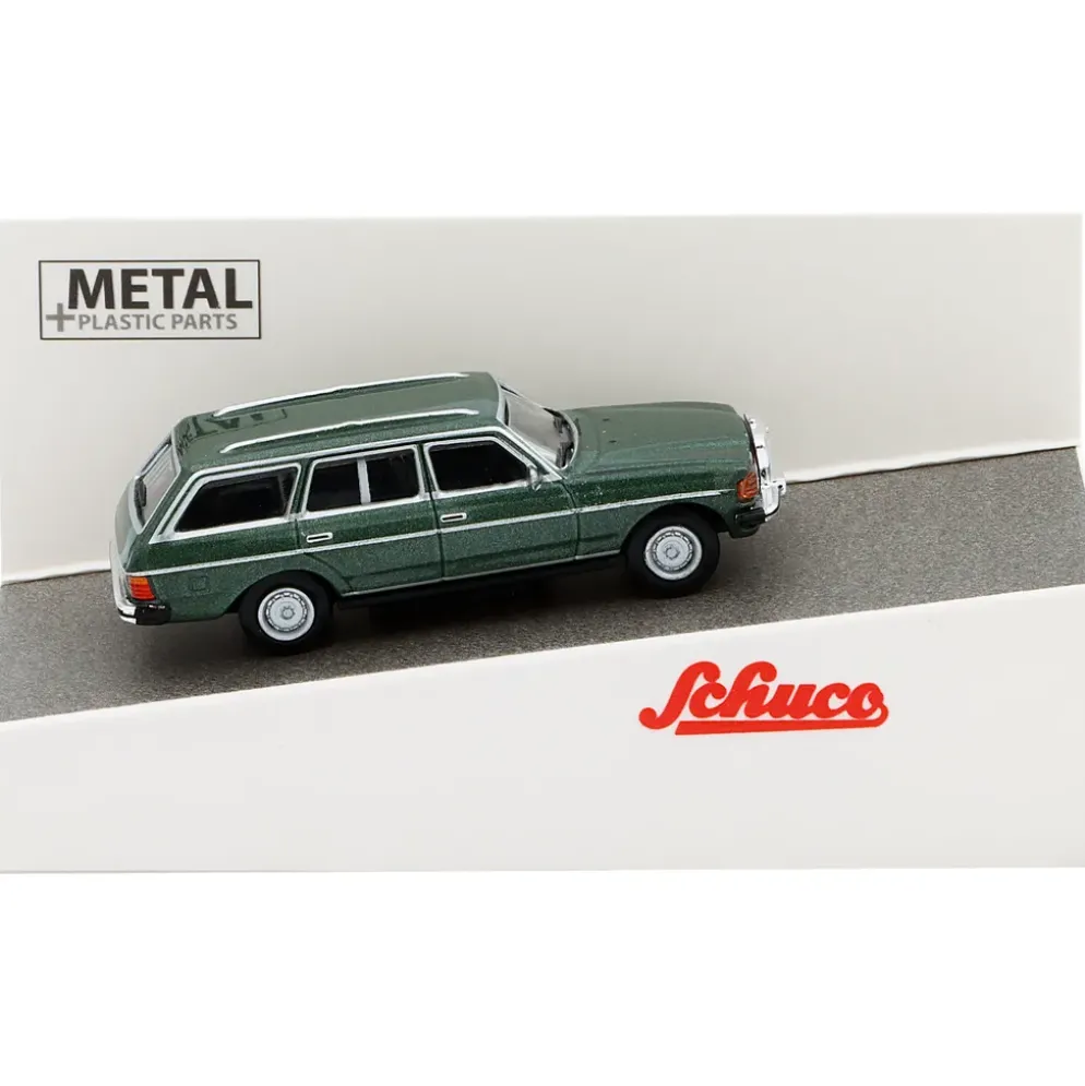 Mercedes-Benz 280TE (S123) - 1982 - Grön - Schuco - 1:87