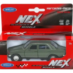 Mercedes-Benz W123 E-Class - 1976 - Grön - Welly - 1:34