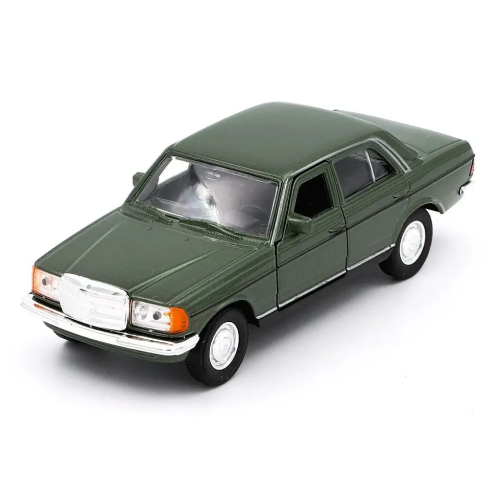 Mercedes-Benz W123 E-Class - 1976 - Grön - Welly - 1:34