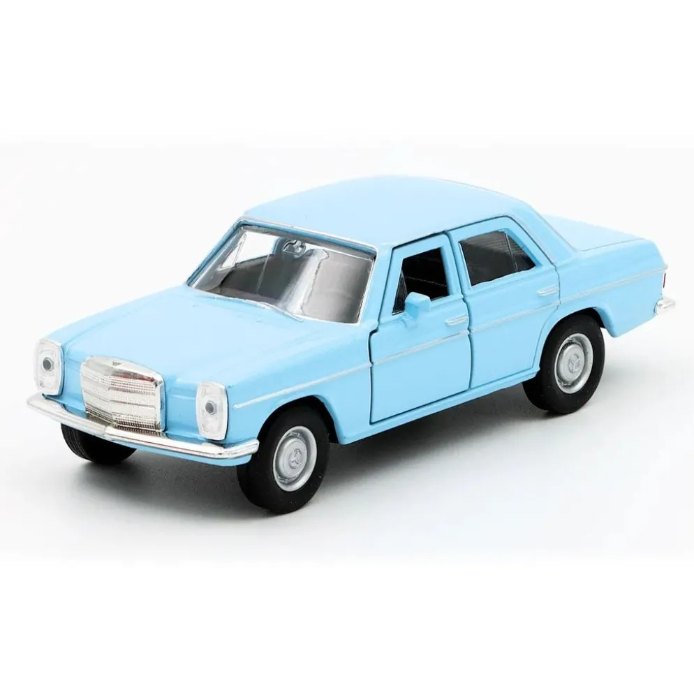 Mercedes-Benz 220 (W115) - Ljusblå - Welly - 1:34