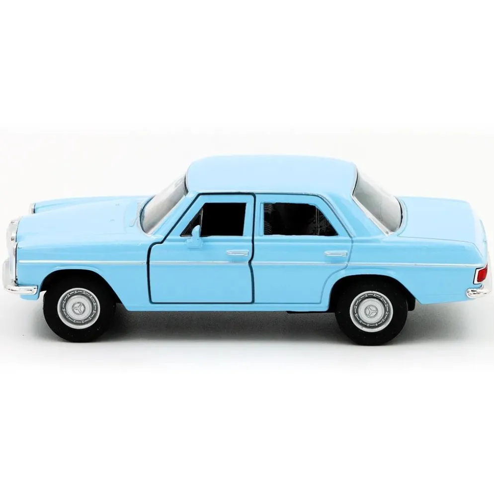Mercedes-Benz 220 (W115) - Ljusblå - Welly - 1:34