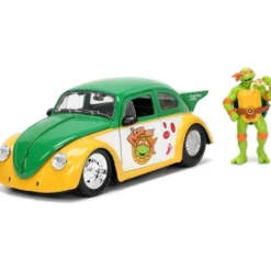 Michelangelo & 1959 Volkswagen Drag Beetle - Jada - 1:24