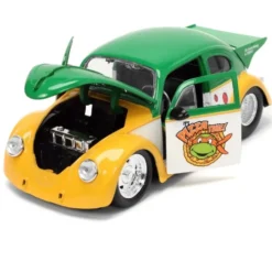 Michelangelo & 1959 Volkswagen Drag Beetle - Jada - 1:24