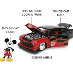 Mickey Mouse & 1951 Mercury - Jada Toys - 1:24