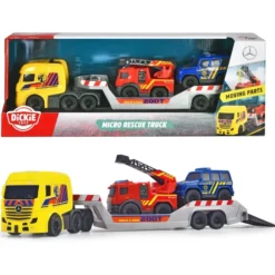 Micro Rescue Truck - Mercedes-Benz - Dickie Toys