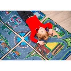 Micro World Playmat - Vägmatta - Dickie - Toys