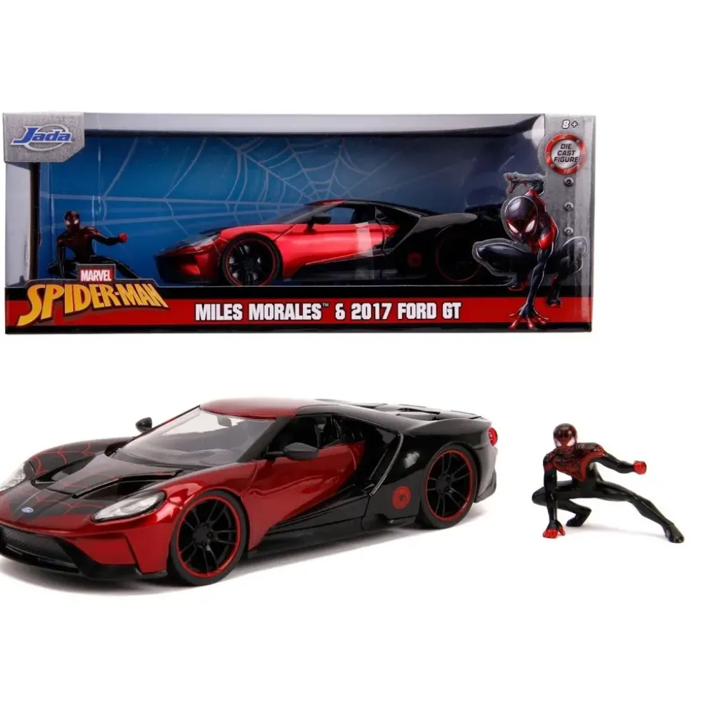 Miles Morales & 2017 Ford GT - Jada Toys - 1:24