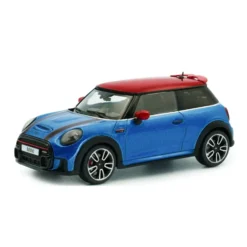 Mini Cooper JCW (F56) - 2023 - Blå / Röd - Solido - 1:43