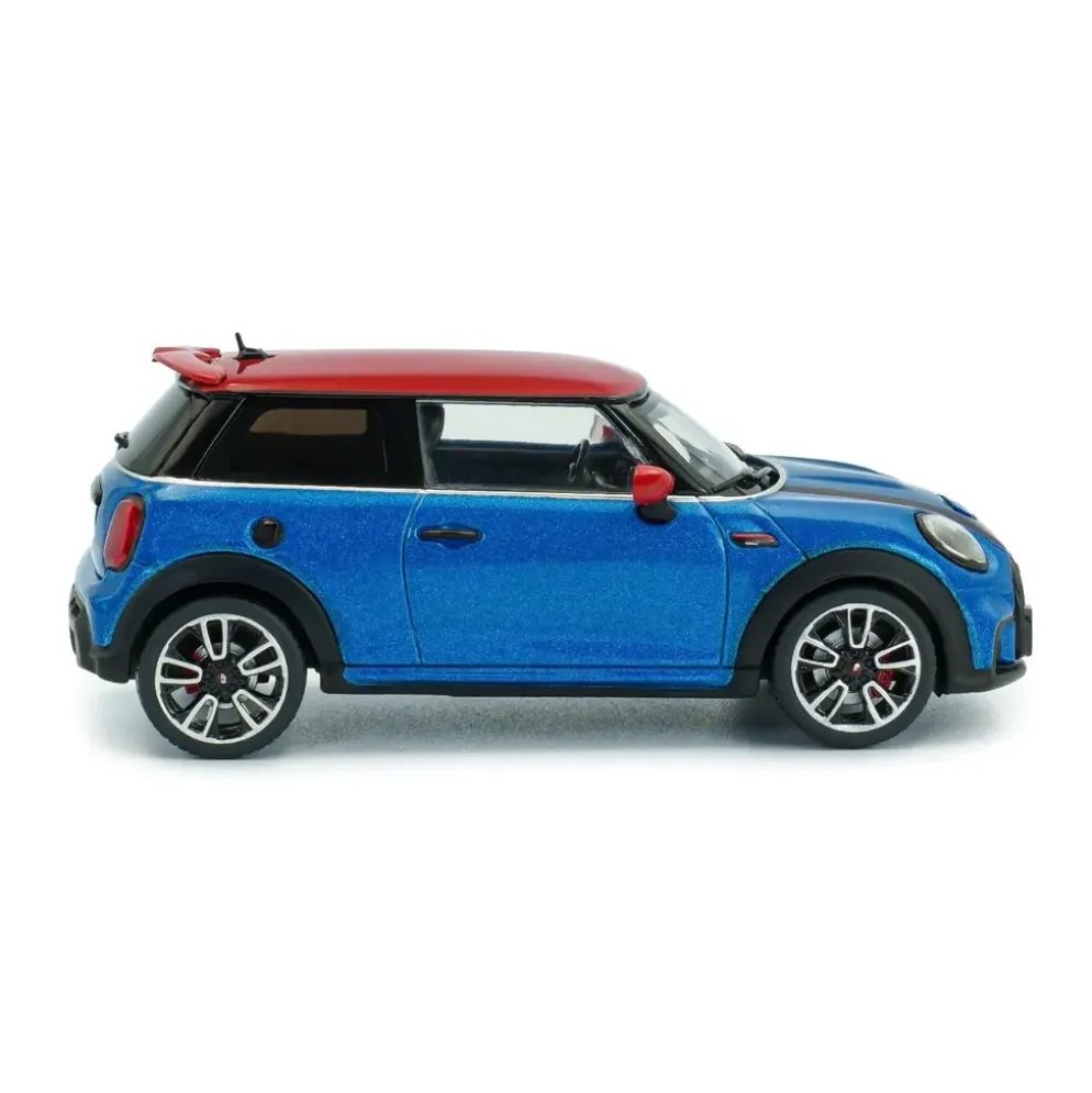 Mini Cooper JCW (F56) - 2023 - Blå / Röd - Solido - 1:43