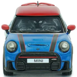 Mini Cooper JCW (F56) - 2023 - Blå / Röd - Solido - 1:43