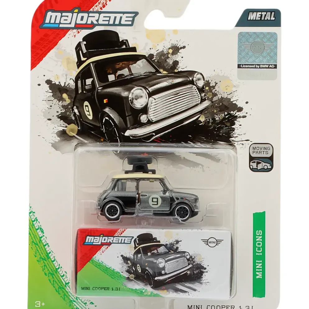 Mini Cooper 1.3l - Svart - Mini Deluxe Cars - Majorette