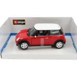 Mini Cooper - Röd - Bburago - 1:18