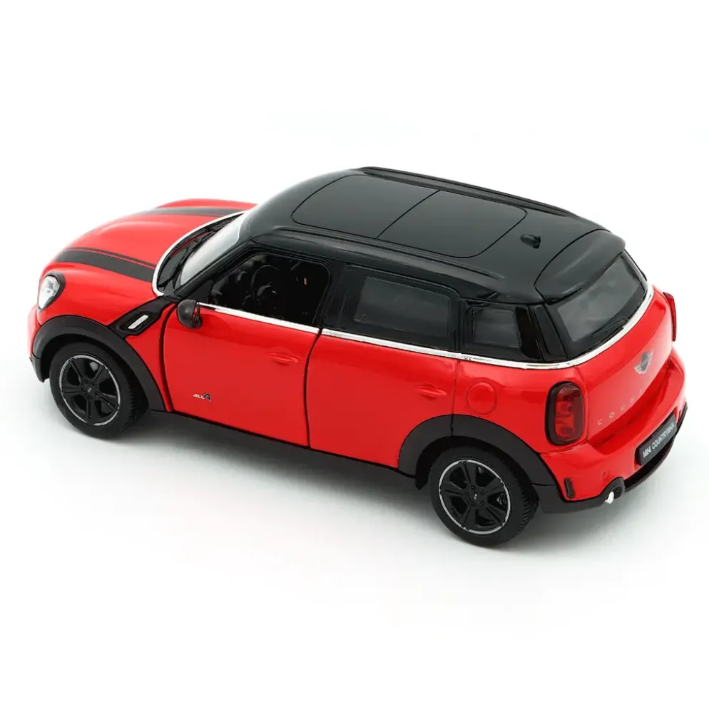 MINI Cooper S Countryman - Röd / Svart - Rastar - 1:24
