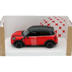 MINI Cooper S Countryman - Röd / Svart - Rastar - 1:24
