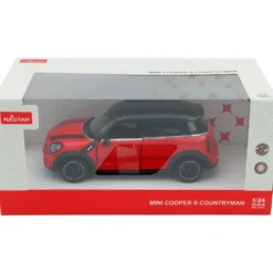 MINI Cooper S Countryman - Röd / Svart - Rastar - 1:24