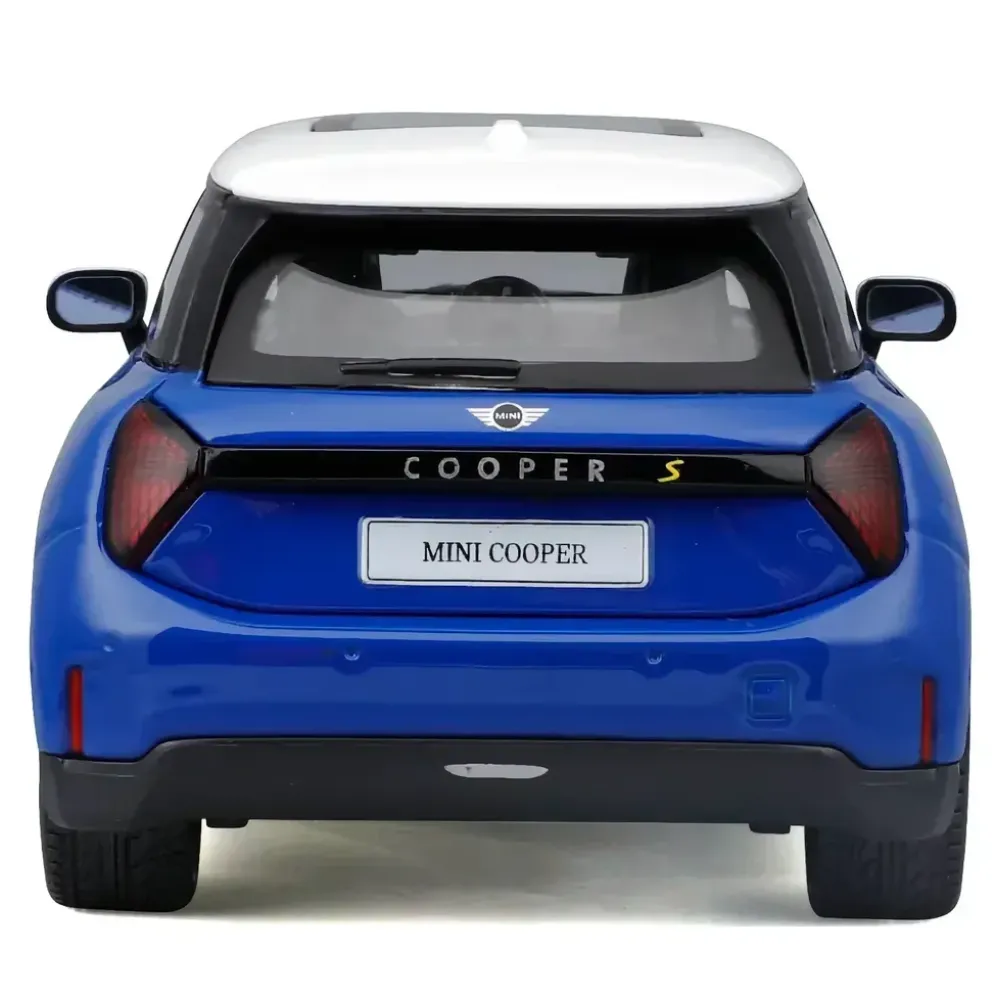 Mini Cooper SE (J01) - Blå / Vit - 2024 - Maisto - 1:24