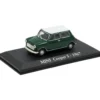 MINI Cooper S - 1967 - Mörkgrön och Vit - Atlas - 1:43