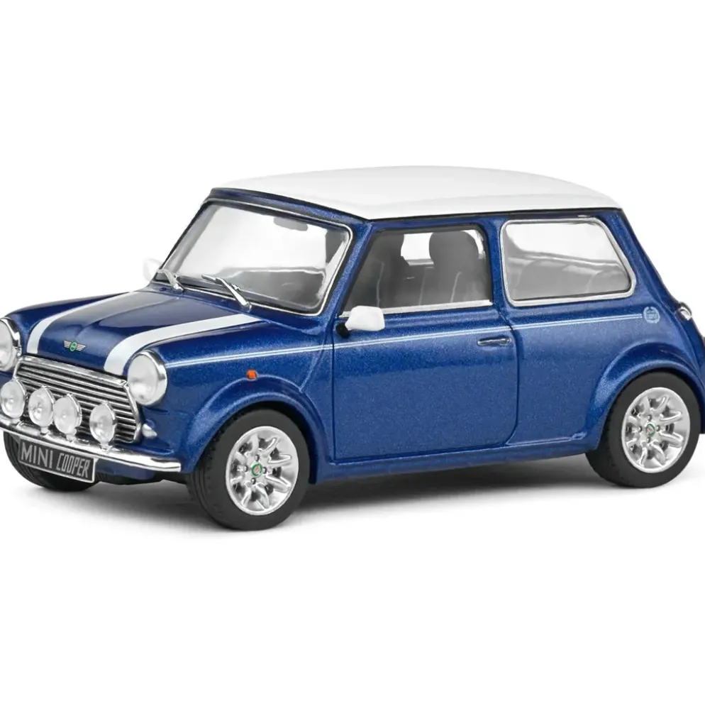 Mini Cooper Sport - 1997 - Blå - Solido - 1:43