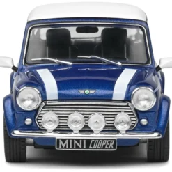 Mini Cooper Sport - 1997 - Blå - Solido - 1:43
