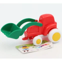 Miniknubbis - Traktor - Viking Toys - Röd