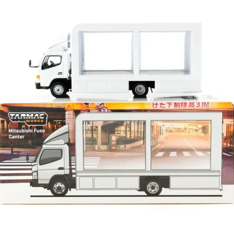 Mitsubishi Fuso Canter - Vit - TRUCK64 - Tarmac Works - 1:64
