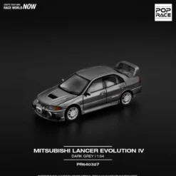 Mitsubishi Lancer Evolution IV - Grå - 327 - Pop Race - 1:64