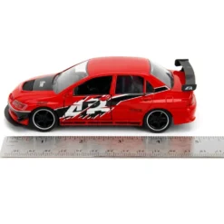 Mitsubishi Lancer Evolution IX - Röd - Fast & Furious - Jada