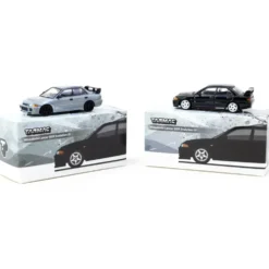 Mitsubishi Lancer GSR Evolution III - Svart - Tarmac - 1:64