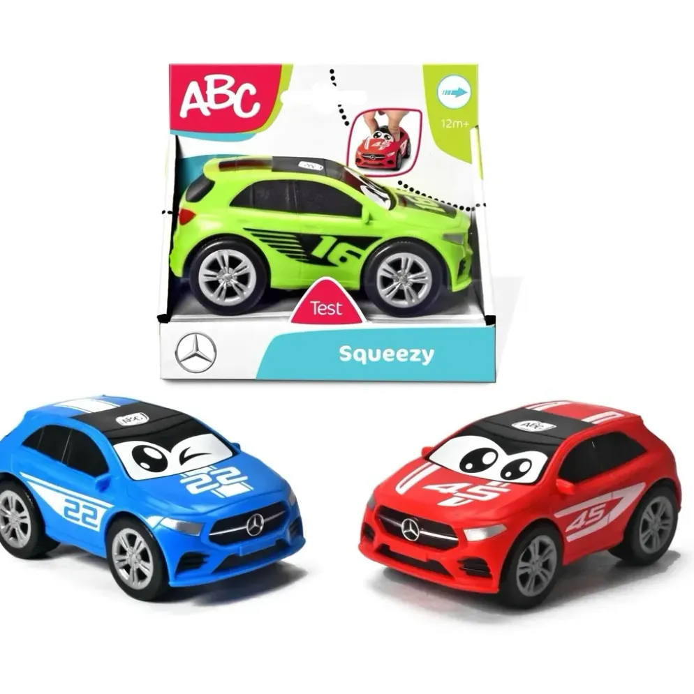 Mjuk bil från 12 månader - Mercedes - Squeezy - Dickie Toys