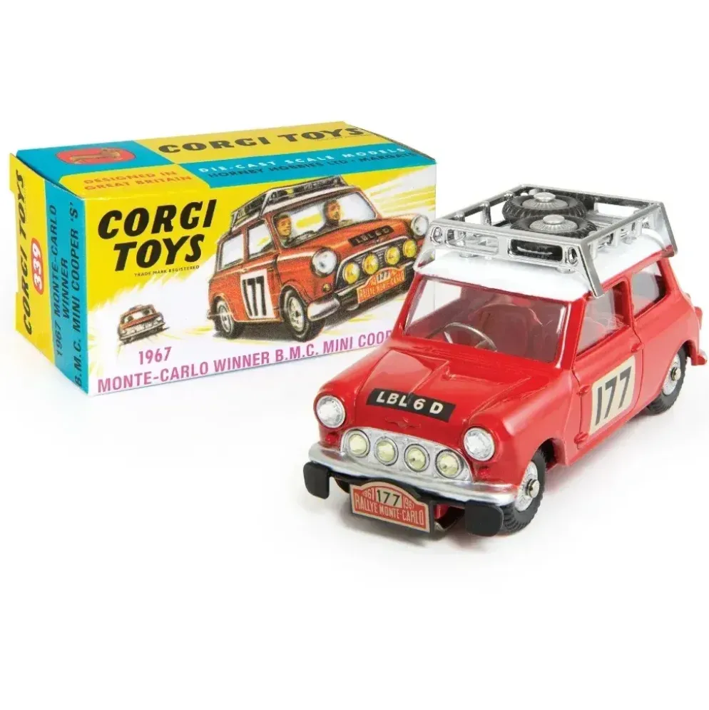 1967 Monte-Carlo Winner B.M.C. Mini Cooper S - Corgi - 1:42
