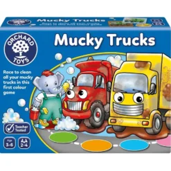 Mucky Trucks - Färgspel - Orchard Toys