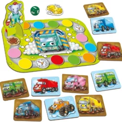 Mucky Trucks - Färgspel - Orchard Toys