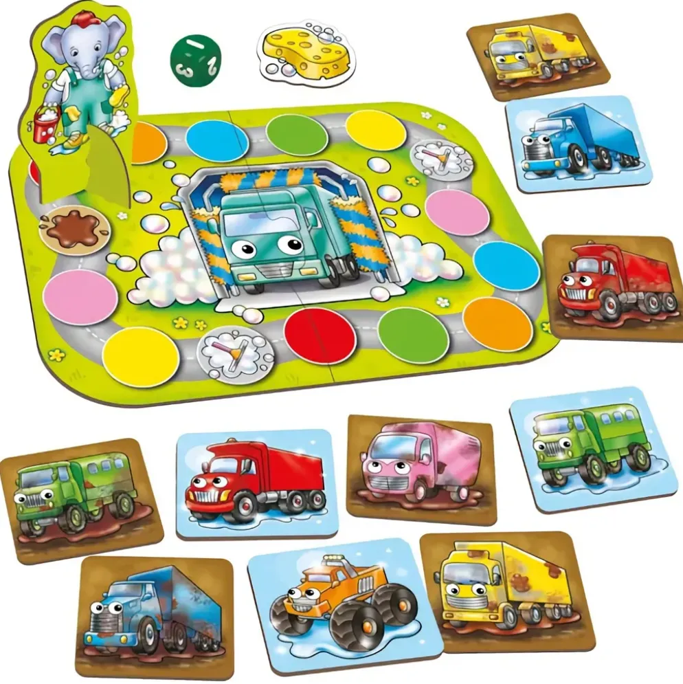 Mucky Trucks - Färgspel - Orchard Toys