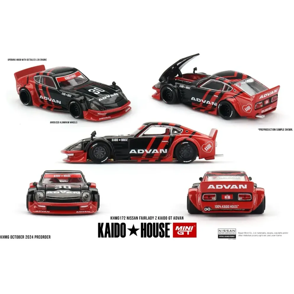 Nissan Fairlady Z Kaido GT ADVAN - 172 - Kaido House - 1:64