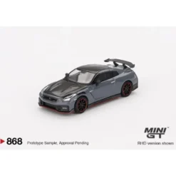 Nissan GT-R NISMO (R35) 2024 - Stealth Gray - 868 - Mini GT