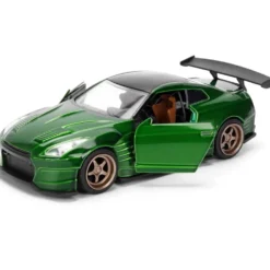 2009 Nissan GT-R (R35) Ben Sopra - Grön - Pink Slips - Jada - 13 cm