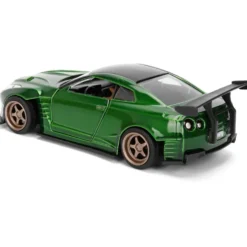 2009 Nissan GT-R (R35) Ben Sopra - Grön - Pink Slips - Jada - 13 cm
