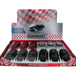 2009 Nissan GT-R R35 - Kinsmart - 1:36 - Röd